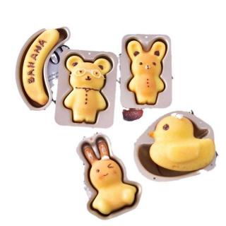 DIY cartoon cake mould Creative cartoon series non-stick baking mould children's complementary food cake pan