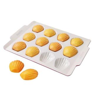 12 cake molds Chocolate Madeline shell muffin Muffin Baking pan Home baking mold