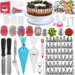 322-piece cake turntable cake decorating tool Cake decorating tip baking tool