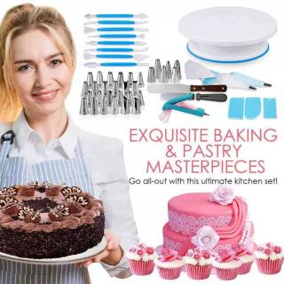 207-piece cake turntable set Cream decorating tip decorating bag DIY baking tools