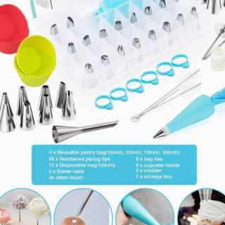 88-piece cake decorating tip Cake decorating tip Cream tip baking tool