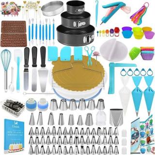 512-piece cake turntable cake decoration decorating tool Decorating tip cream scraper