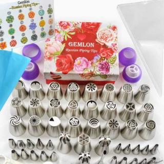 88 pieces of Russian decorating mouth cake decorating mouth molding tool