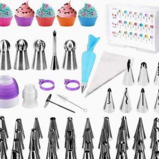 95-piece cake decorating tip Korean decorating tip Spherical decorating tip Decorating bag tie