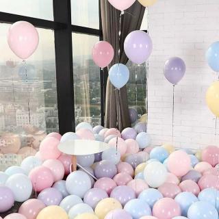 Balloon 2.2g round birthday balloon Party decoration Wedding arrangement Thickened candy balloon Macaron balloon