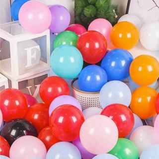 Latex balloon party cross-border wholesale 10 inch 2.2g Haolin round matte balloon decoration