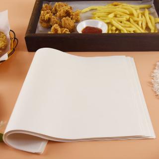 Baking paper thickened white greaseproof pizza pad paper BBQ fried chicken tray oil blotting pad paper