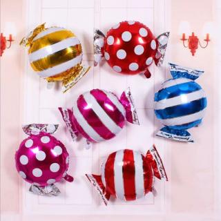 Windmill Candy Lollipop 18-inch aluminum film balloons Children's birthday party Christmas candy aluminum film balloons wholesale