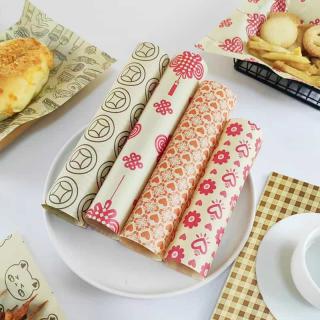 Baking paper A variety of deep-fried oil absorbent paper pad paper snack fries pastry paper tray paper printed greaseproof paper