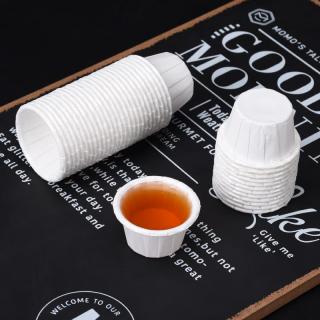 Disposable small paper cup Sample cup Yogurt drink sample cup Try a mini cup 15ml coated paper cup