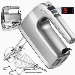 Digital DC hand-held electric whisk 9-speed electric whisk for household baking egg white cream