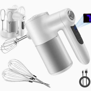 7 speed wireless portable electric whisk Charging home mixer Egg beater rechargeable mixer