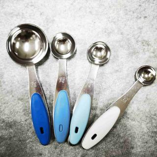 Stainless steel measuring spoon