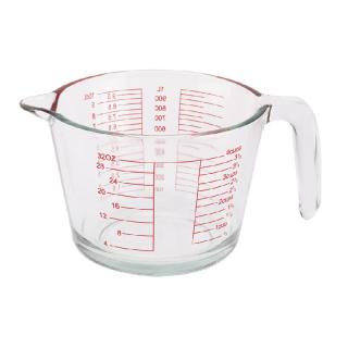 Glass measuring cup