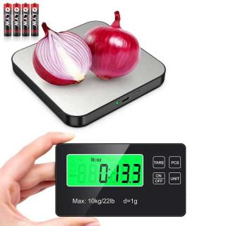 15kg kitchen scale, stainless steel independent LCD screen, Bluetooth electronic scale, digital electronic food split electronic scale