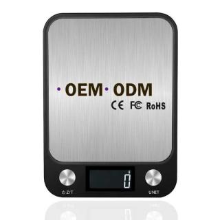 Wholesale new small electronic scales, platform scales, food scales, stainless steel electronic kitchen scales, 5kg small gram scales and kitchen scales