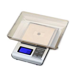 High-precision stainless steel jewelry scale, mini electronic scale, 0.01g household kitchen electronic scale, baking scale, food scale