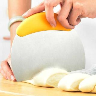 Stainless steel flour cutter, dough flour scraper, noodle and rice noodle cutter, baking tools, kitchen small tools
