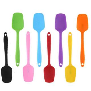 Silicone spatula, baking spatula, large and small T-spatula, cream spatula, cake baking tool