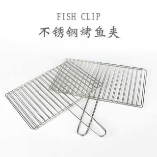 Customized production of thickened stainless steel vertical bar fish tongs, vegetable tongs, net tongs, barbecue tongs, barbecue nets and barbecue tools