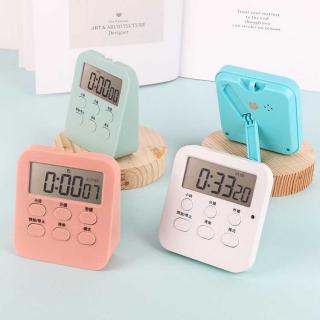 Home kitchen baking timer, simple and fashionable electronic timer, student alarm clock, study time manager